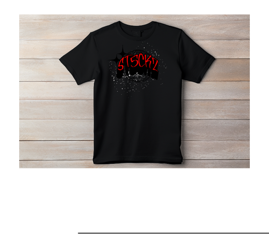 ST5CKZ- BLACK EYES ON THE PRIZE T SHIRT