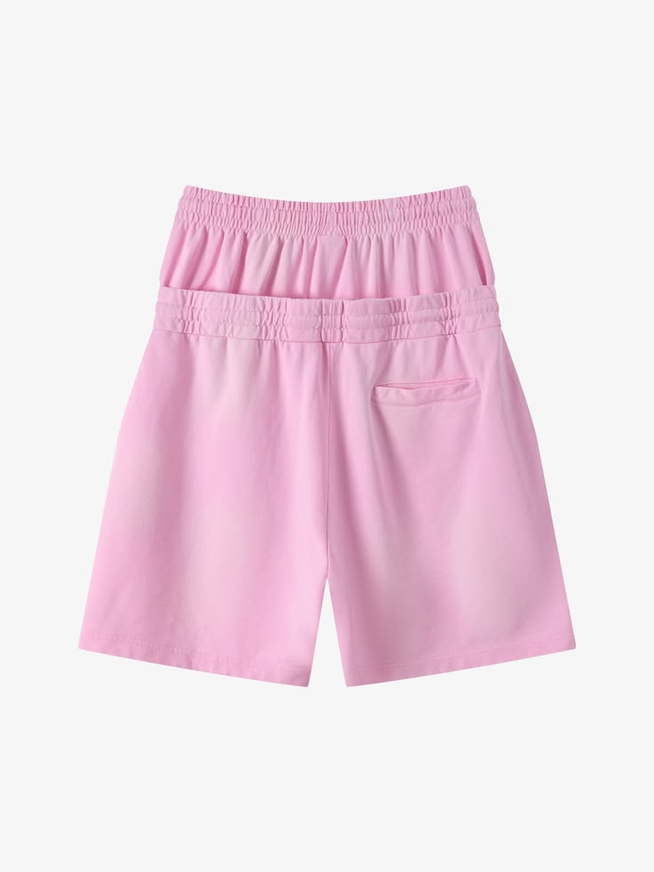 Lavender Graphic Shorts – Dirty Money Stacked Print | ST5CKZ